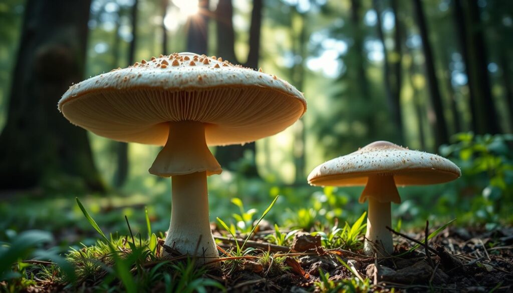 Steinpilz und Maronen-Röhrling