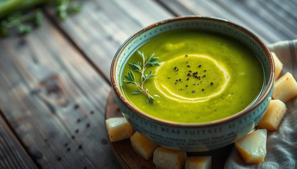 Gesunde Bärlauchsuppe