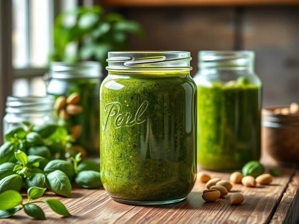 Pesto haltbar machen Pesto haltbar machen