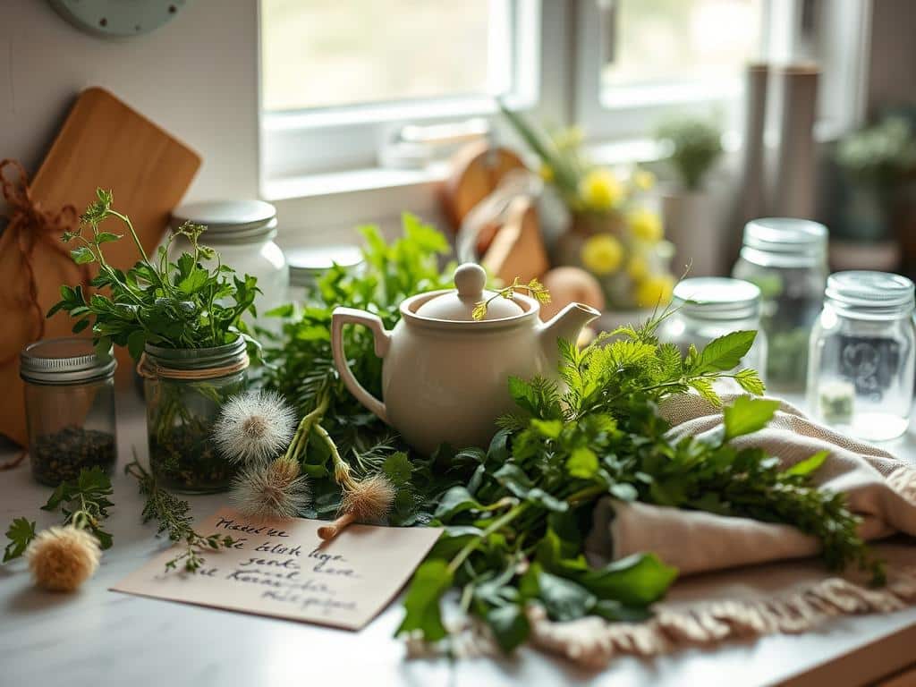 Wildkräutertee herstellen mit kreativen Variationen