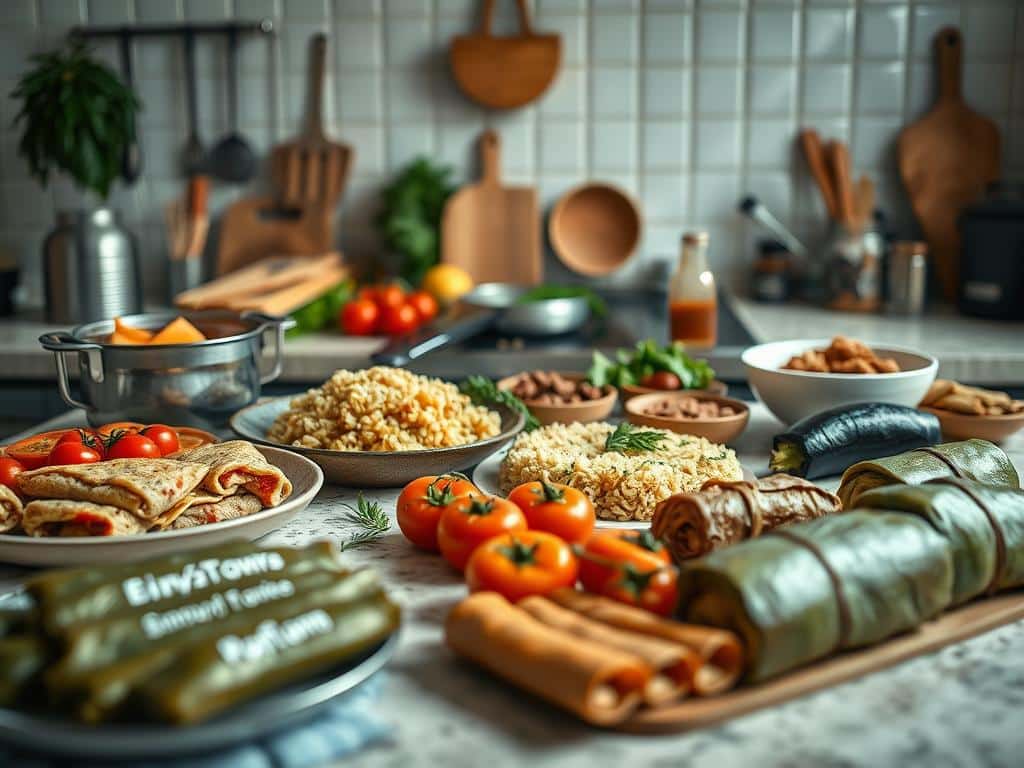mediterrane Dolma Kochmethoden Vergleich