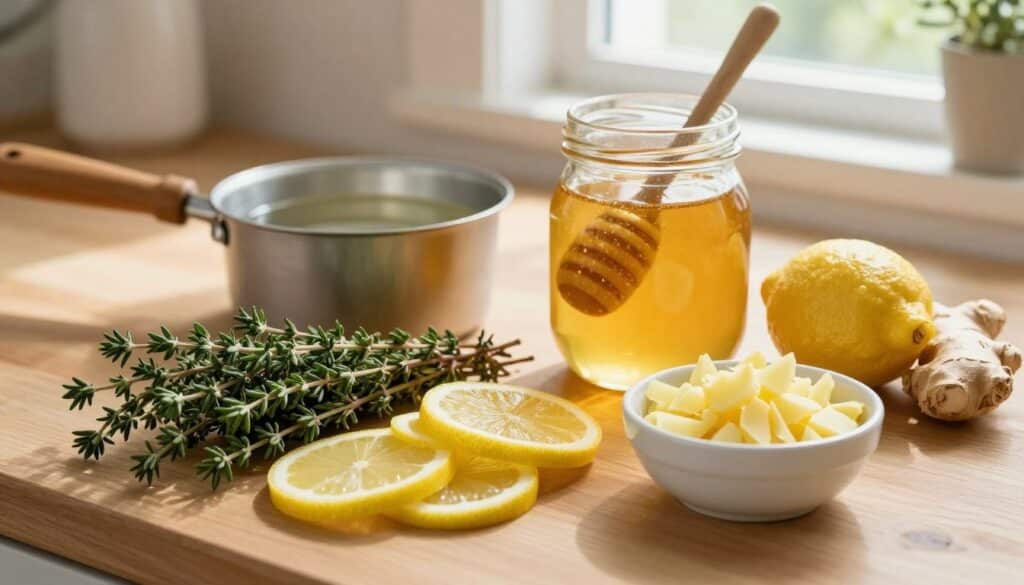 Thymian Hustensaft selber machen