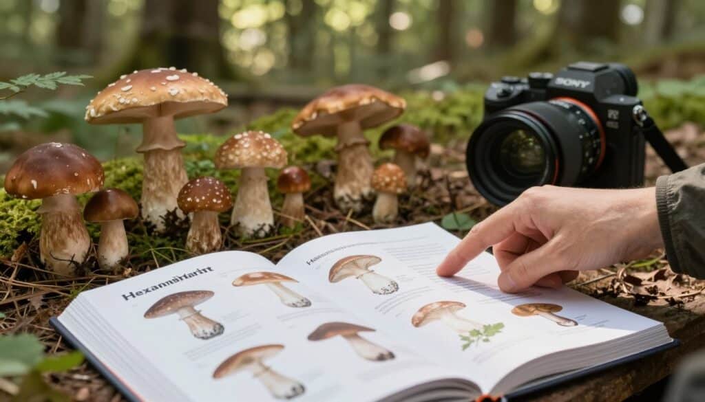 Tipps zur sicheren Bestimmung beim Pilzesammeln Tipps zur sicheren Bestimmung beim Pilzesammeln